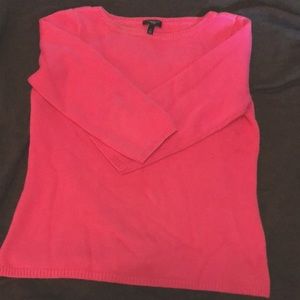 Light-weight cotton, crewneck sweater